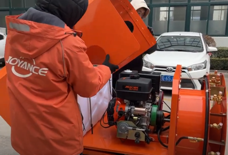 Remote control orchard weeder and sprayer operation guide Joyance JTM800 割草机+打药机