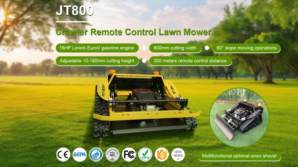 Slope 800mm Remote Control Lawn Mower 