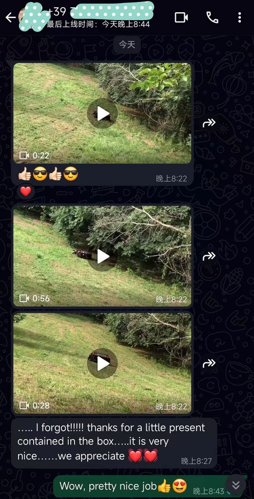 Joyance JT800 Remote-Controlled Slope Mower