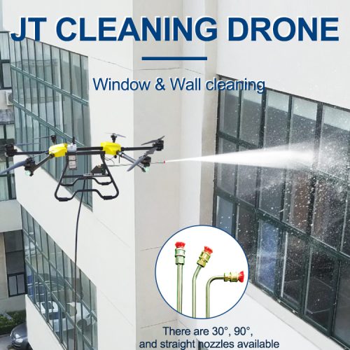 Hot Selling Joyance High Pressure Windows Glass Facades Cleaning Drone 150 meters high Cleaning Service Drone  (JTC150)