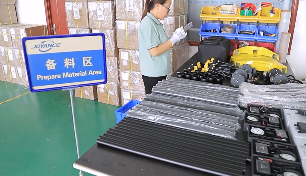 Drones raw material accessories preparation