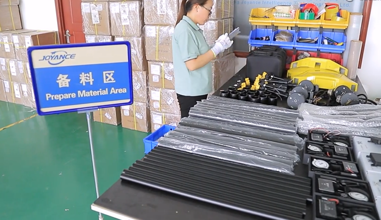 Drones raw material accessories preparation