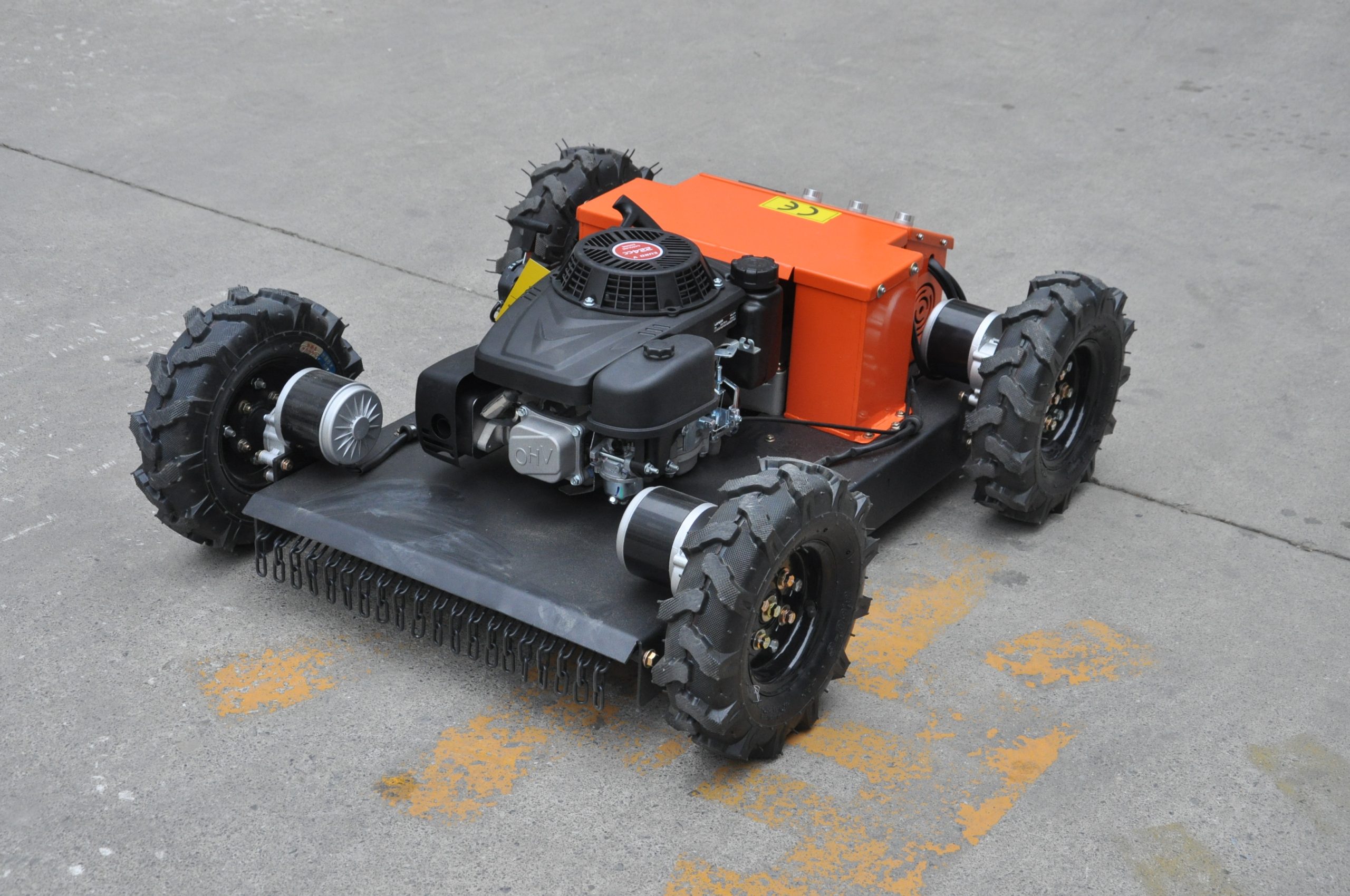 best quality remotely controlled lawn mower robot made by Joyance Tech