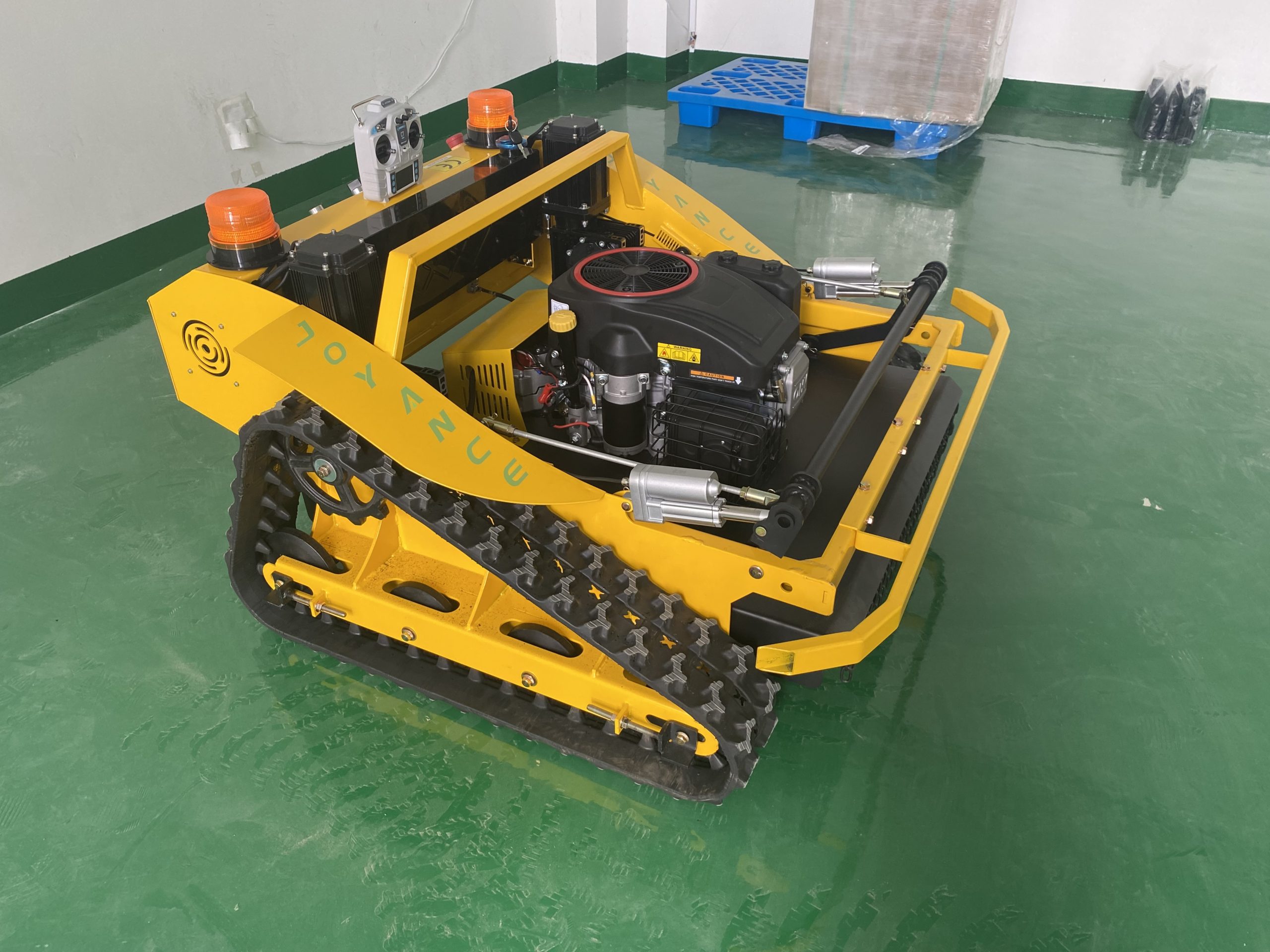 radio control electric slope mower