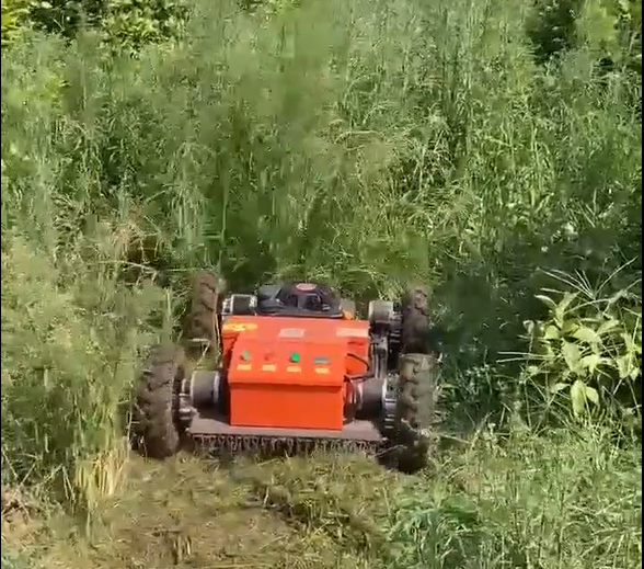 Japanese User Praises Performance of the JT550S Remote Control Grass Cutter in Tall Grass Test
